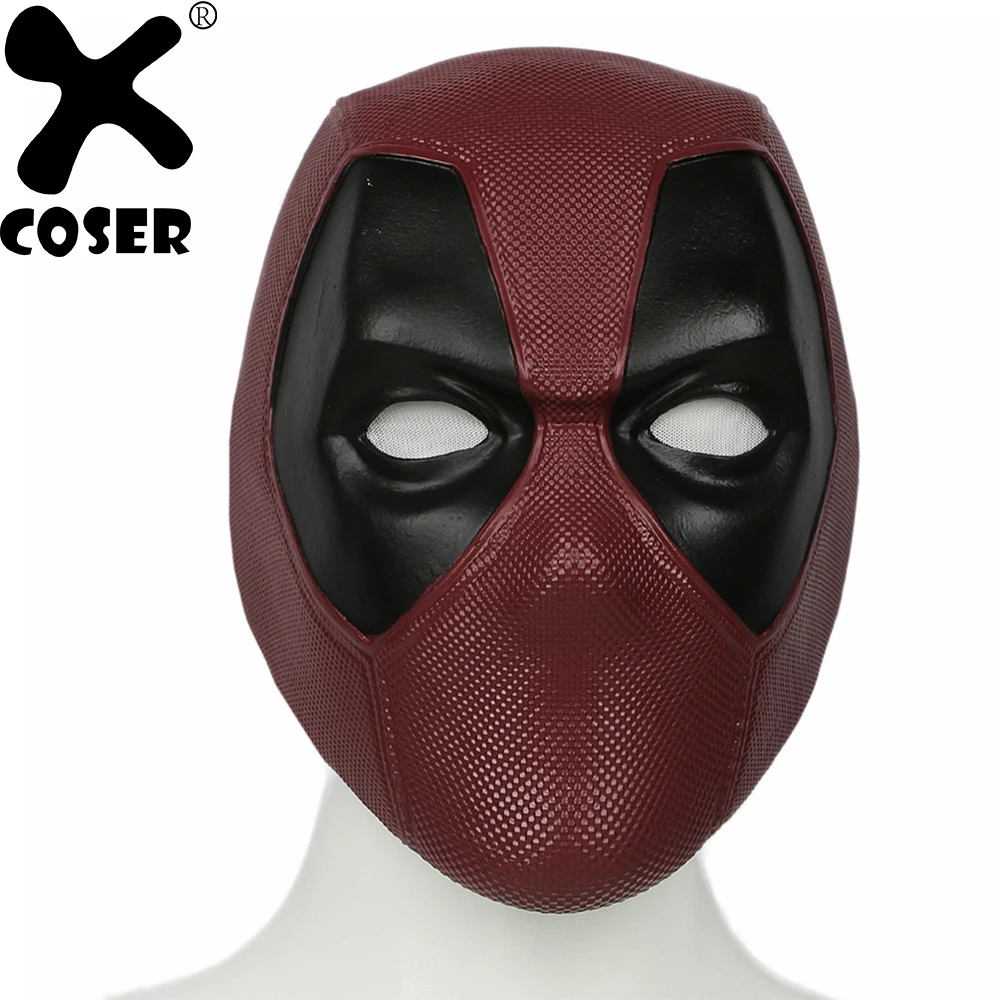 

XCOSER Deadpool Helmet Deluxe Soft Resin Full Head Helmet Face Mask Movie Cosplay Costume Prop For 2019 Halloween Festival Party