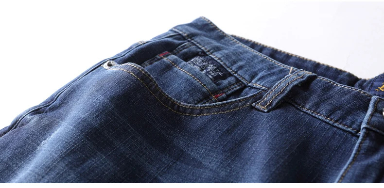 Пионерский лагерь, зимние теплые флисовые джинсы, Мужская брендовая одежда, темно-синие плотные джинсовые штаны, мужские прямые джинсы ANZ710004