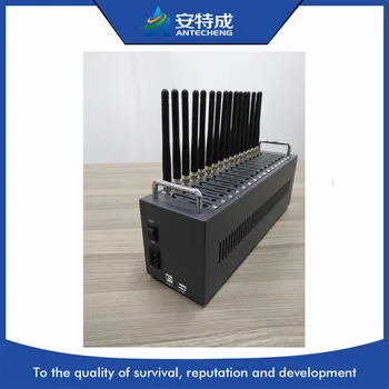 

Antecheng Factory wireless Gsm modem 16 port modem pool TC35i USSD STK mobile recharge modem with USB Interface