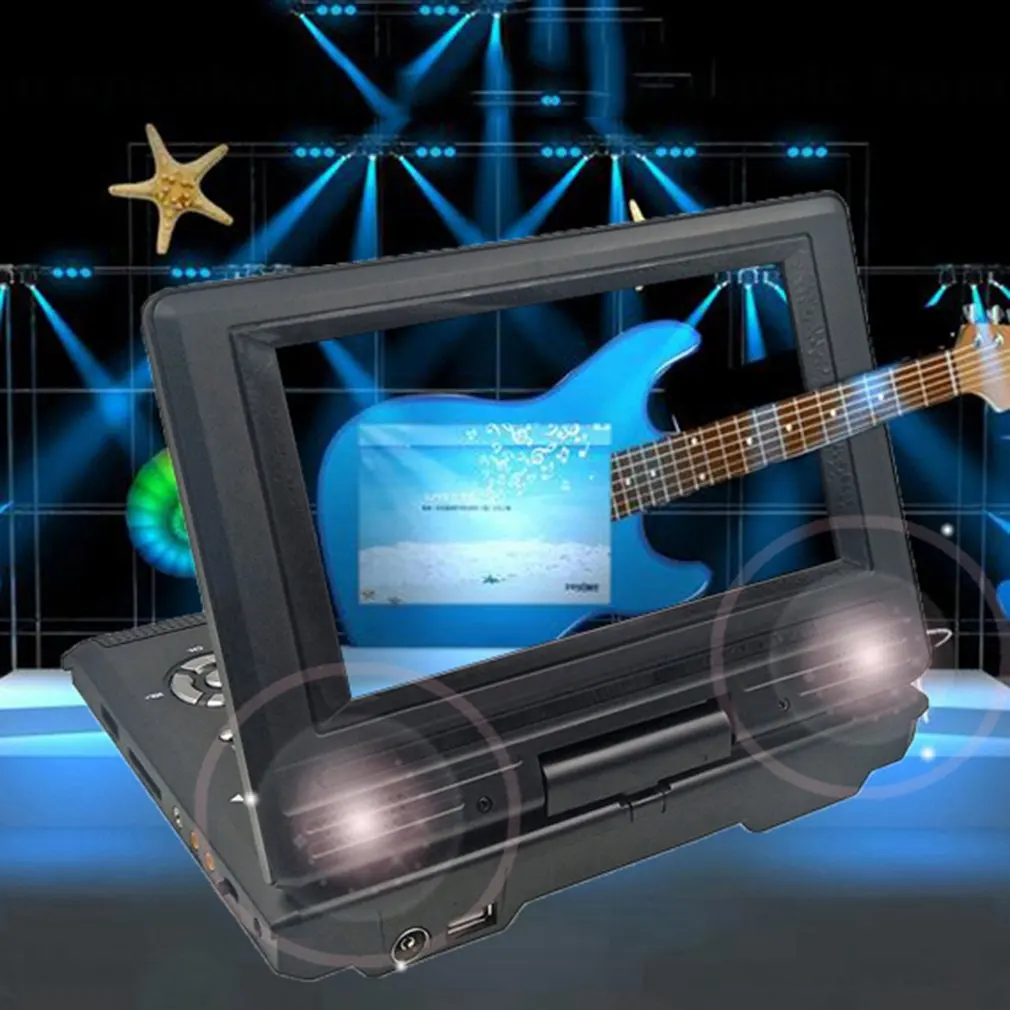 Мультифункциональный 7,8 дюймов HD ТВ Портативный dvd-плеер HD портативный CD ТВ плеер мультимедийный плеер LMD750