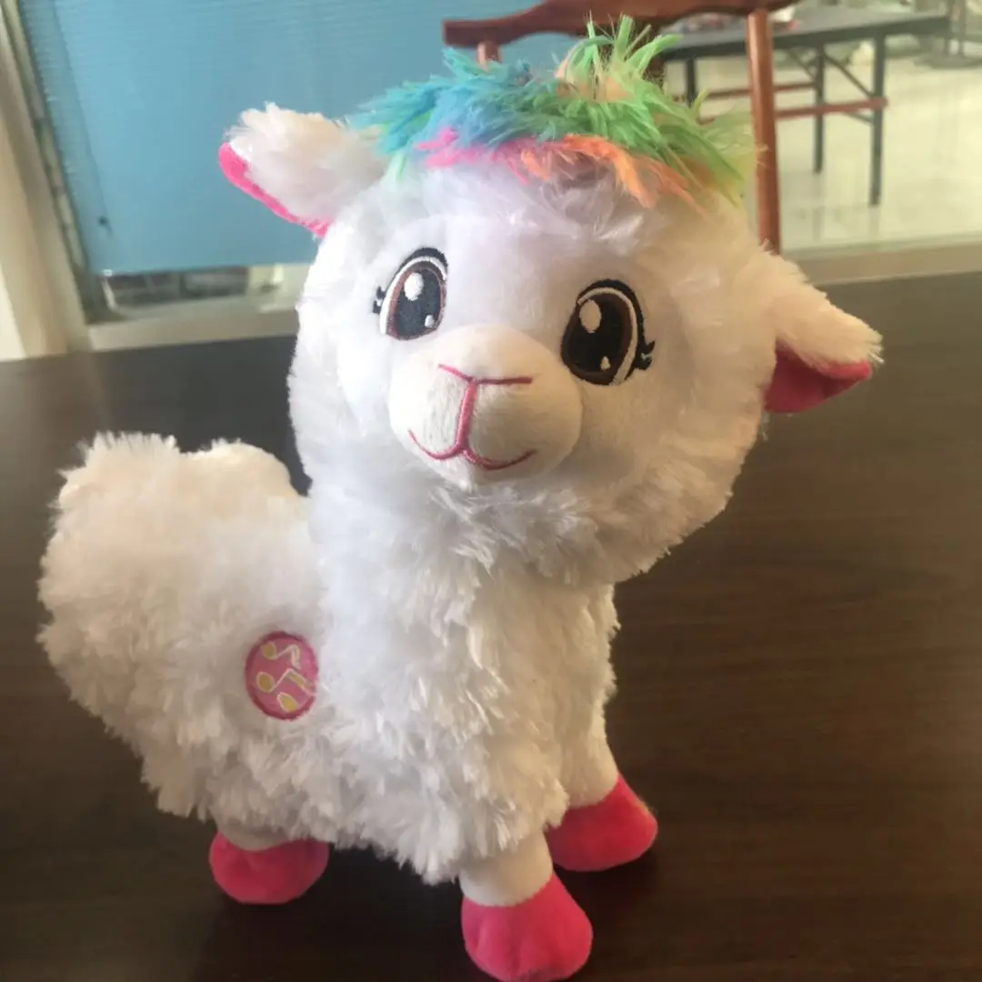 Дропшиппинг Альпака плюшевая игрушка попа разрыв встряхивания ламы alpacasso для детей домашних животных