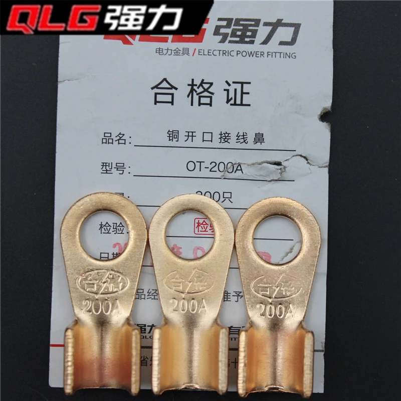 1 шт. медные фитинги для электропитания|terminals electrical|electric power fittingelectrical terminals |