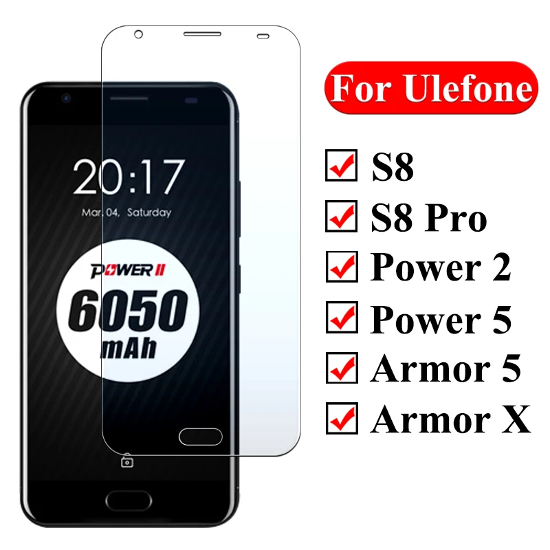 Защитное стекло для Ulefone S8 Pro power Armor 2 5 X защитная пленка для экрана S 8 power 2 S8pro Защитная пленка для стекла
