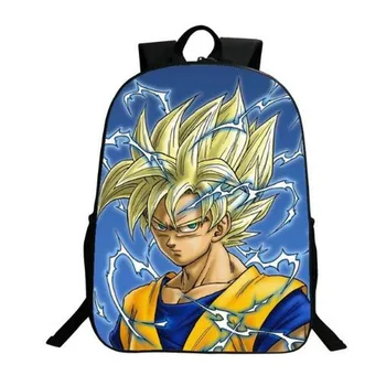 

Cartoon Dragon Ball Backpack Kids Daily Bags Gift Backpacks Boys Girls School Bags Super Saiyan Sun Goku Backpack for Teenagers