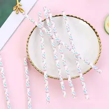 25 шт одноразовые Коктейльные трубочки для вечеринки для дома и бара коктейли Напитки соломенные ножные креативные бумажные соломенные вечерние украшения A1