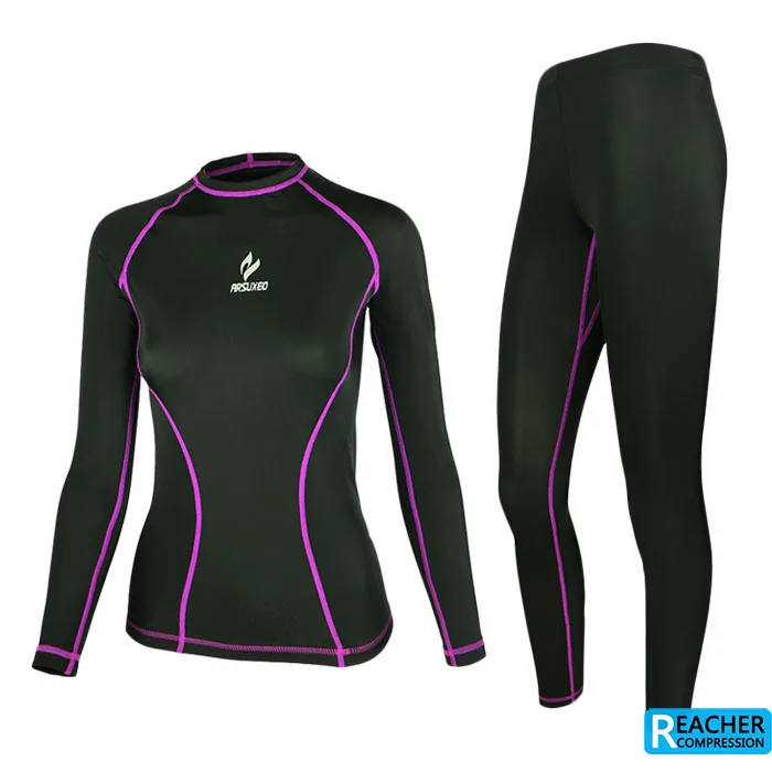 ladies base layer running top