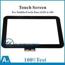 New For Toshiba Excite Pad AT10 AT10-A-104 AT10LE-A-108 AT10LE-A-107 69.10128.G02 Touch Panel Screen Digitizer Glass Replacement