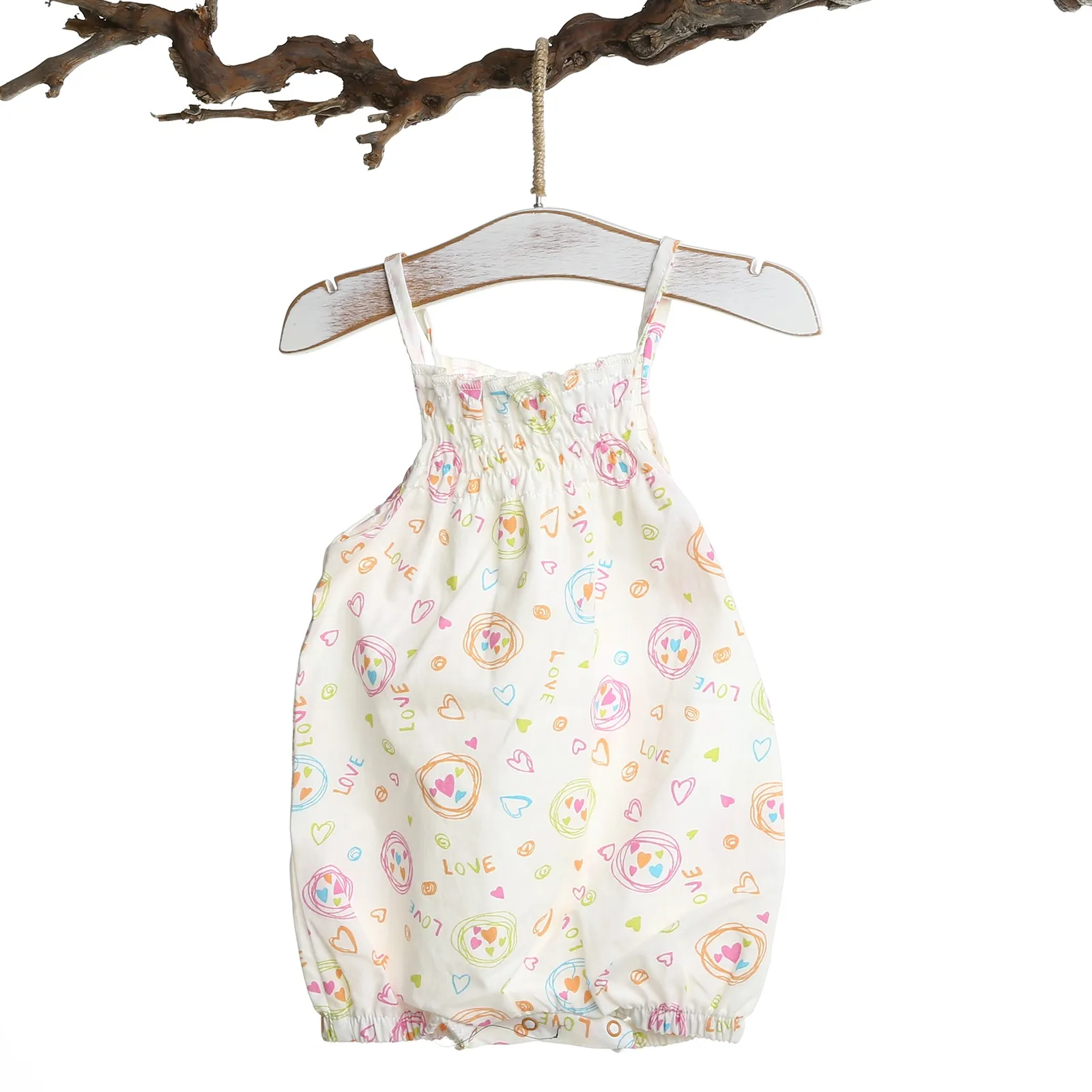

ebebek HelloBaby Baby Girl Printed Romper