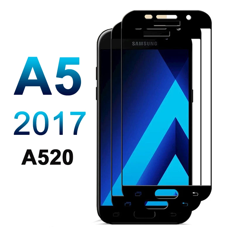 2.5D 9H полное покрытие для samsung Galaxy A5 A520 стекло для samsung Galaxy A 5 A 520 Закаленное стекло Защитная пленка для экрана