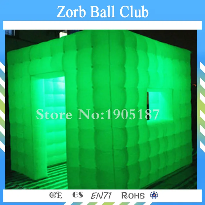 

Free Shipping Best Inflatable LED Tent Photo Booth Enclosure Inflatable Photo Booth