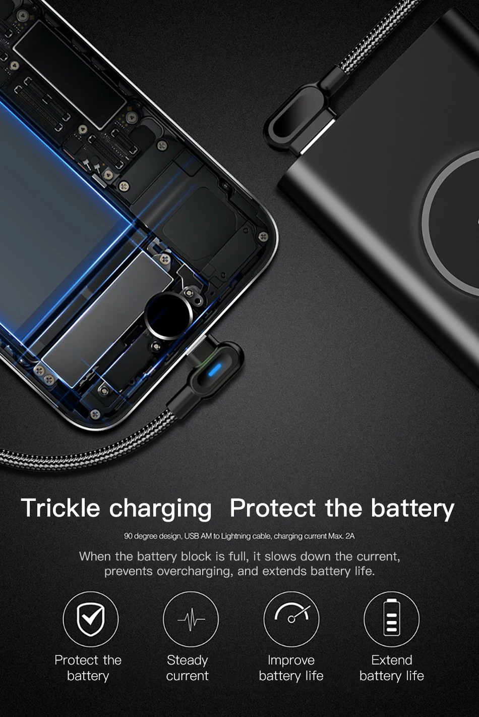 !ACCEZZ 90 Degree Micro USB Cable Fast Charging For Xiaomi Redmi Note 5 Pro Samsung S6 S7 Huawei Tablet Android Data Sync Cables (12)