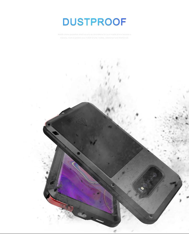 Чехол для samsung Galaxy S10 Plus S10+ металлический защитный чехол для samsung S10E противоударный Прочный чехол для всего тела для Galaxy S10