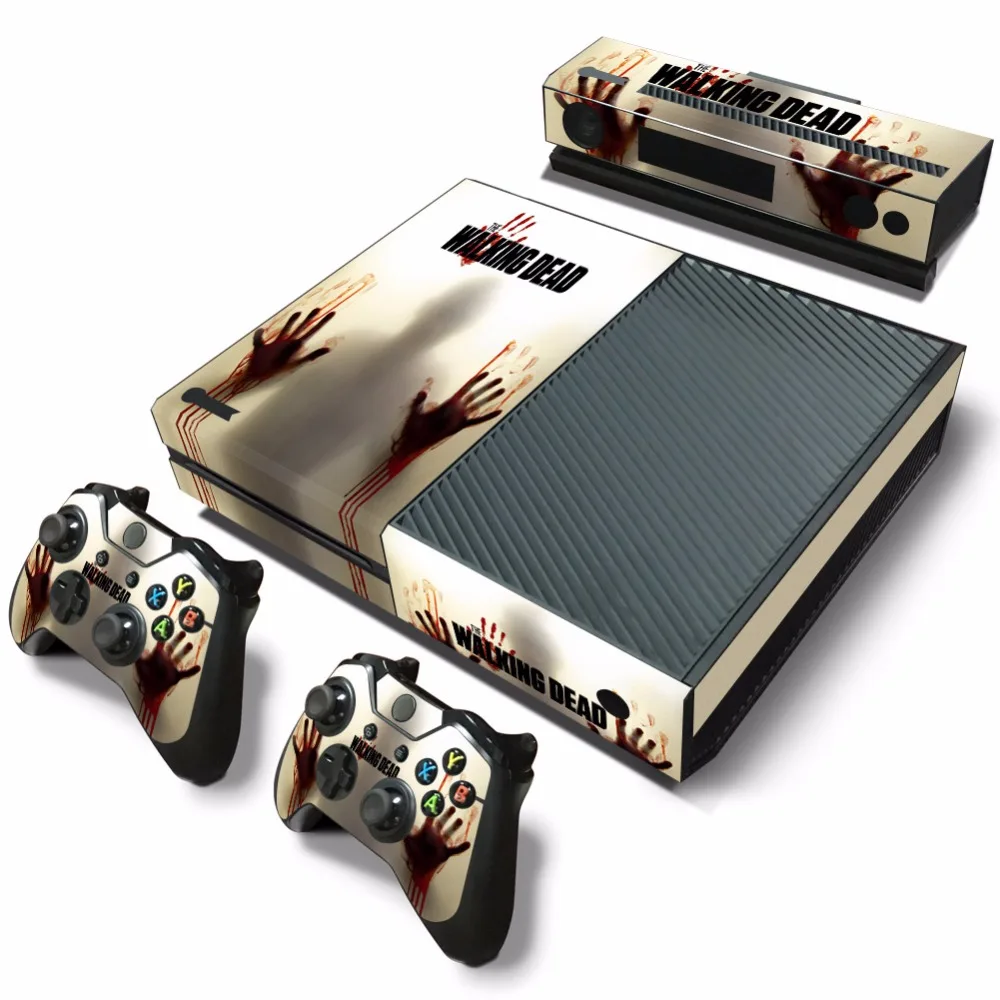 

For Xbox one console sticker and 2 controllers sticker for XBOX ONE vinyl sticker for xbox one skin sticker---5192
