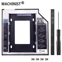 Универсальный SATA 3,0 2nd HDD твердотельный диск caddy 9,5 мм для 2,5 «2 ТБ SSD корпус жесткого диска ноутбук DVD-ROM Оптический отсек Optometrist