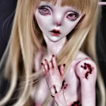 Отправить глаза закрытые BJD Кукла SD кукла 1/4 девочка ребенок звезда специальное тело шарнир Кукла