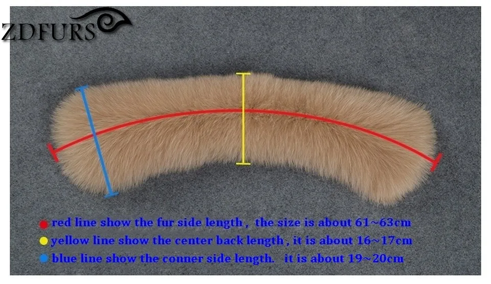 ZDFURS* натуральный Лисий меховой воротник шарф Женская шаль обертывания Болеро шеи теплый палантин горячая Распродажа кольцо шарф женский ZDC-163005