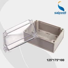 125*175*100 мм Размеры Прозрачная крышка IP66 Пластик водонепроницаемый выключатель/Водонепроницаемые ограничители MIG MAG сварочный шлем(DS-AT-1217-1