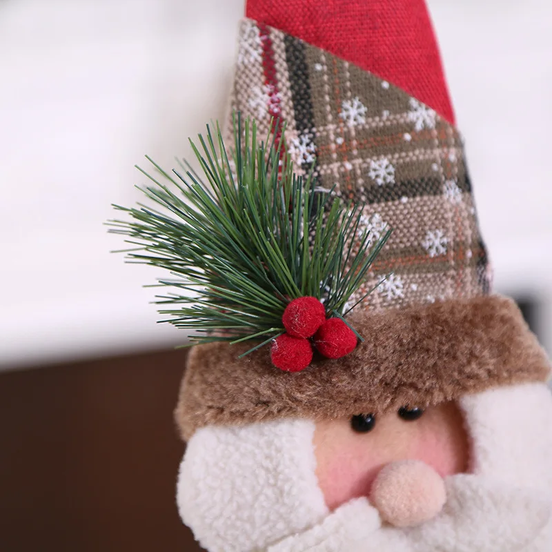 Большие размеры Рождественские куклы выдвижной Санта-Клаус снеговик лося игрушки рождественские фигурки Рождественский подарок игрушки для детей орнамент с рождественской елкой