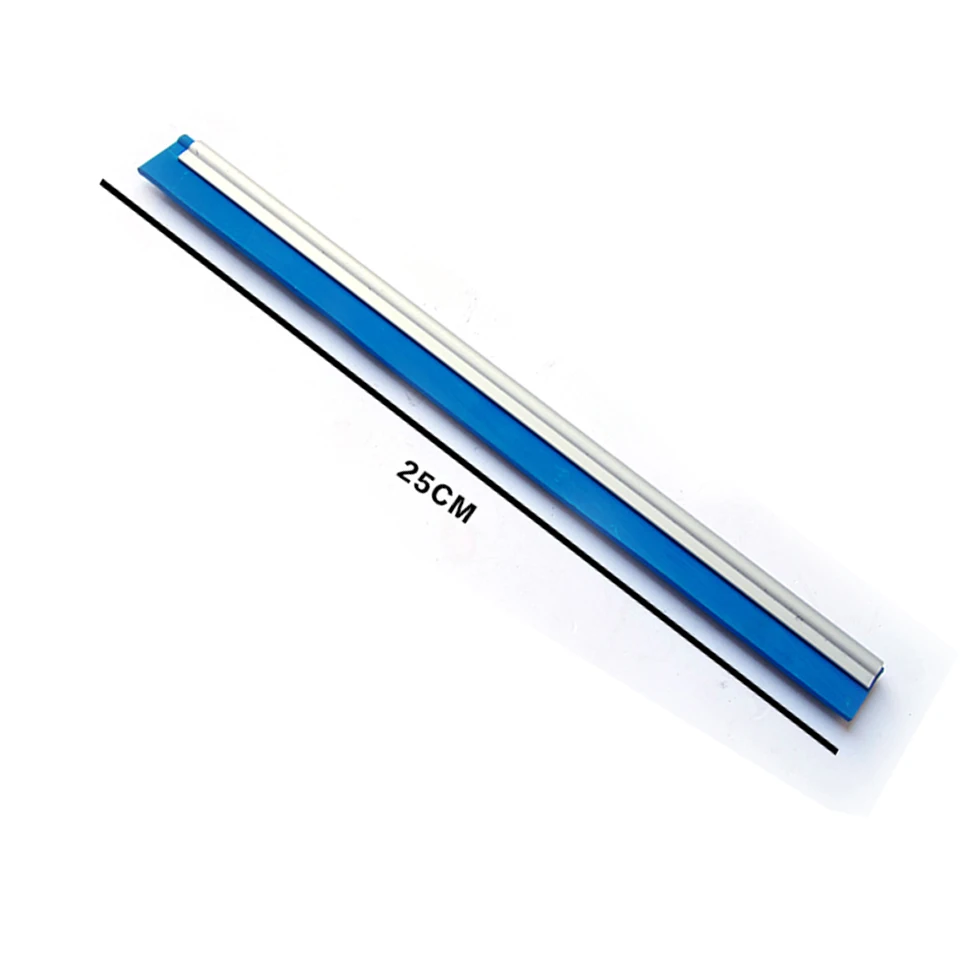 

10 inch length car wrap tool window tint tool Replacement rubber squeegee with Aluminum tube