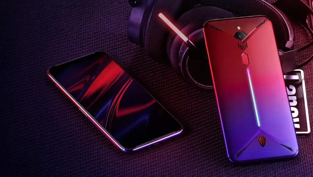 Zte Nubia Red Magic 3 Мобильный телефон 6,6" Snapdragon 855 Восьмиядерный отпечаток пальца передний 48MP задний 16MP 6 GB 64 GB 5000 mAh игровой телефон