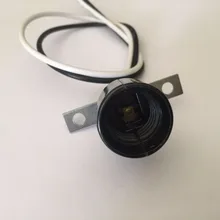 5 шт./партия. E17 свет лампы базы Socket 250 В 75 Вт 35 см проволоки