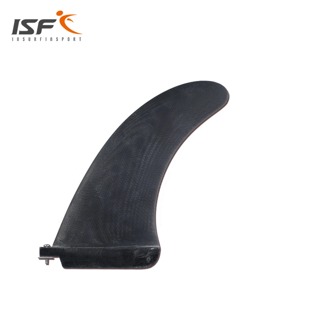 black surfboard longboard fins quilhas paddle surfboard Fcs fins carbonfiber four Quad FCS future fin 10 inch surfing longboard fins quilhas paddle surfboard longboard fins fiberglass wakeboard fins