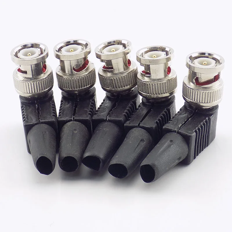 

Gakaki Wholesale 100Pcs/Lot Coaxial Cable Rg59 Cctv Bnc Connector Bnc Male Cctv Accessories For Cctv Video Security System