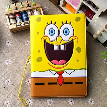 

SpongeBob SquarePants 3D stereoscopic passport cover passport holder documents Taoka Kit - essential travel abroad