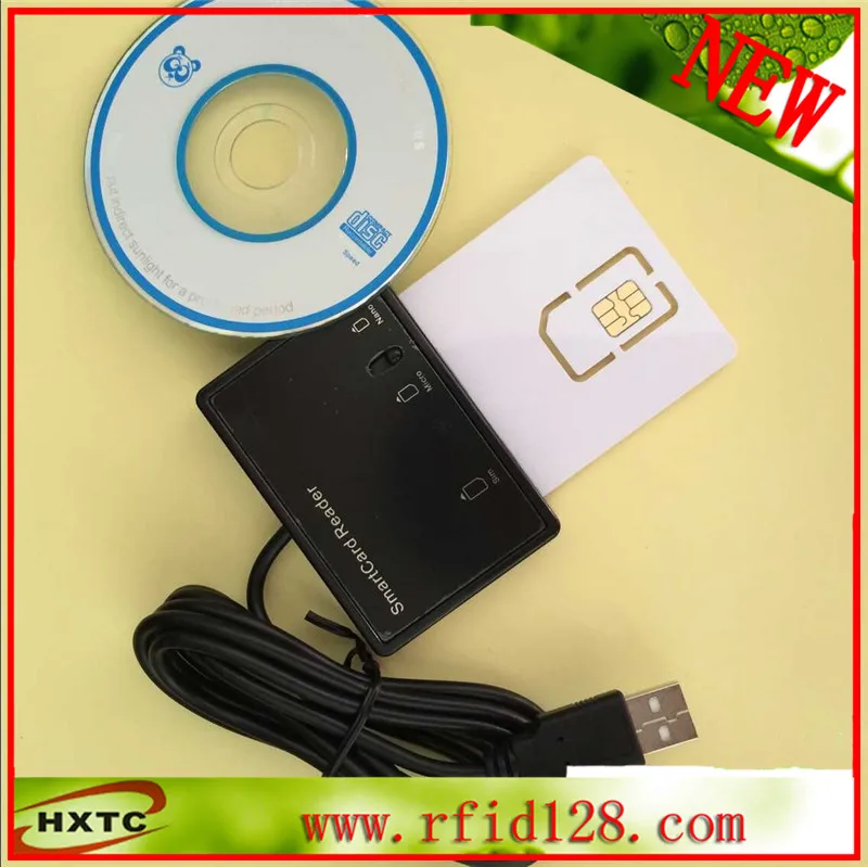 Programmable ISO7816 /SIM /Micro SIM /Nano SIM Cards reader with SDK
