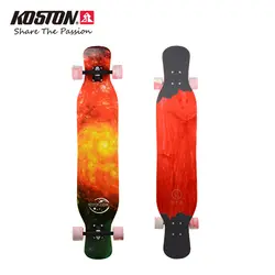 Koston Профессиональный длинная доска завершает Созвездие серии прогулки Танцы скейтборд 46 дюймов смешанных материалов longboard