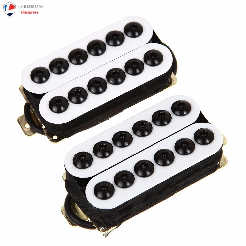 1 комплект гитара Humbucker Pickup Invader Style белый | Спорт и развлечения