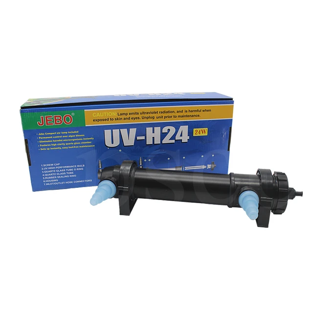 JEBO UV H24W 24W UV Sterilizer Lamp Light Ultraviolet Filter Clarifier