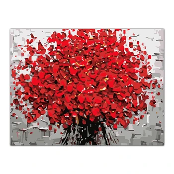 

Frameless Vintage Painting DIY Painting By Numbers Kits Acrylic Paint On Canvas Handpainted Oil Painting For Home Office Decor