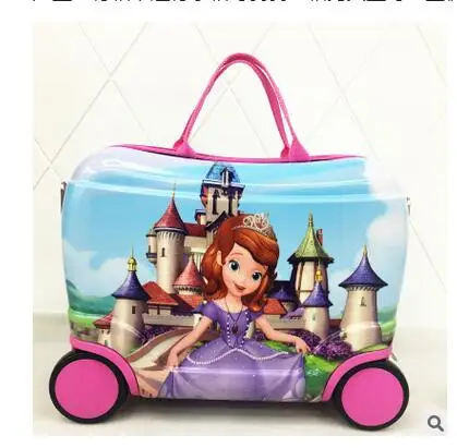 

Children 's Trolley Luggage Case on Wheels Kid's Trolley Suitcase Toy Case Girl's Boy's Rolling Suitcase Boarding Pulling Cases