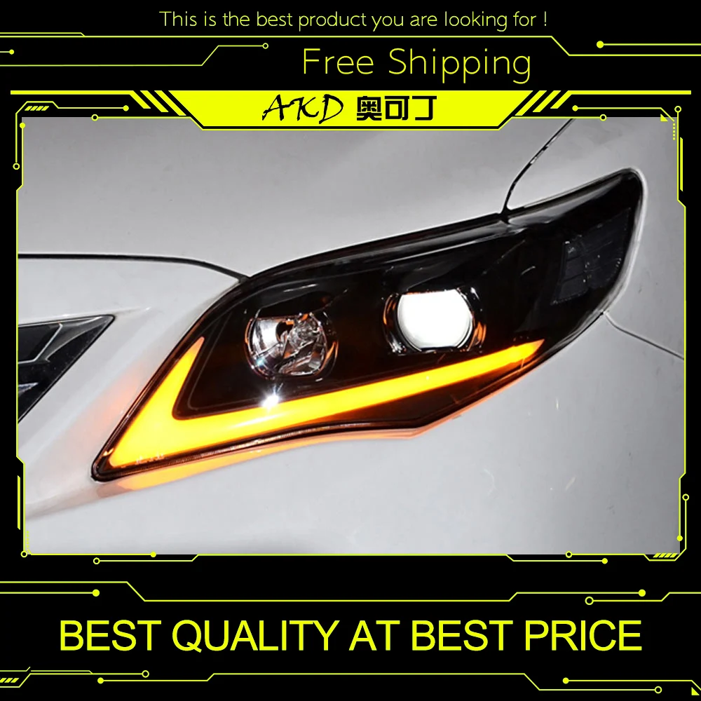 AKD Car Styling for Toyota Corolla Headlights 2011 2013 Altis LED