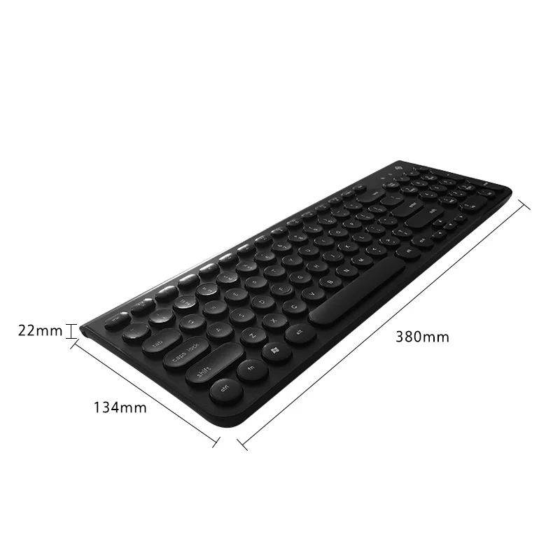 Клавиатура Ajazz 325i игровая ультратихая 96 клавиш 2 4 ГГц в стиле ретро|keyboard gaming