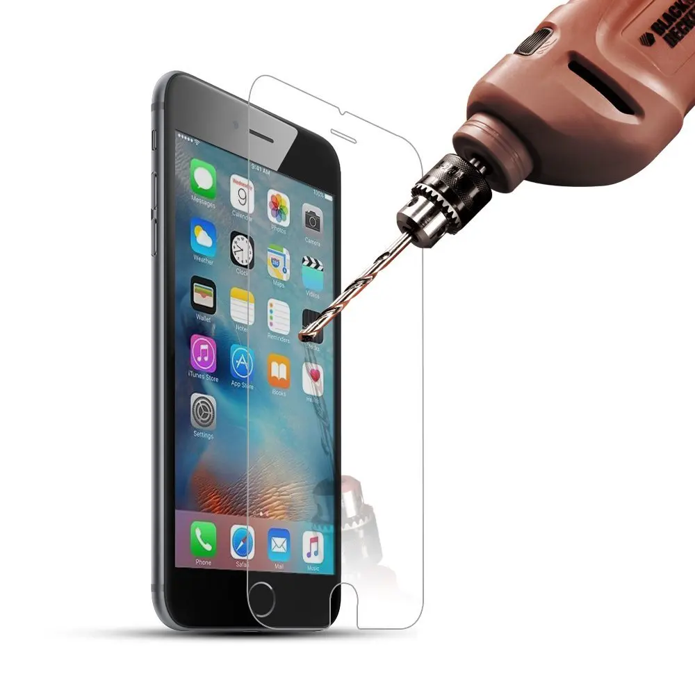Закаленное стекло для Apple iPhone 4 4S 5 5S 5C SE 6 6S 7 Plus чехол Samsung S3 S4 S5 S6 Huawei Y3ii Y5 II Y6II |