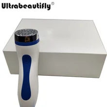 Портативное Домашнее использование Отопление Bio Blue Led светодиодная маска для лица терапия уменьшает воспаление лечение акне тонизирующее устройство для лица