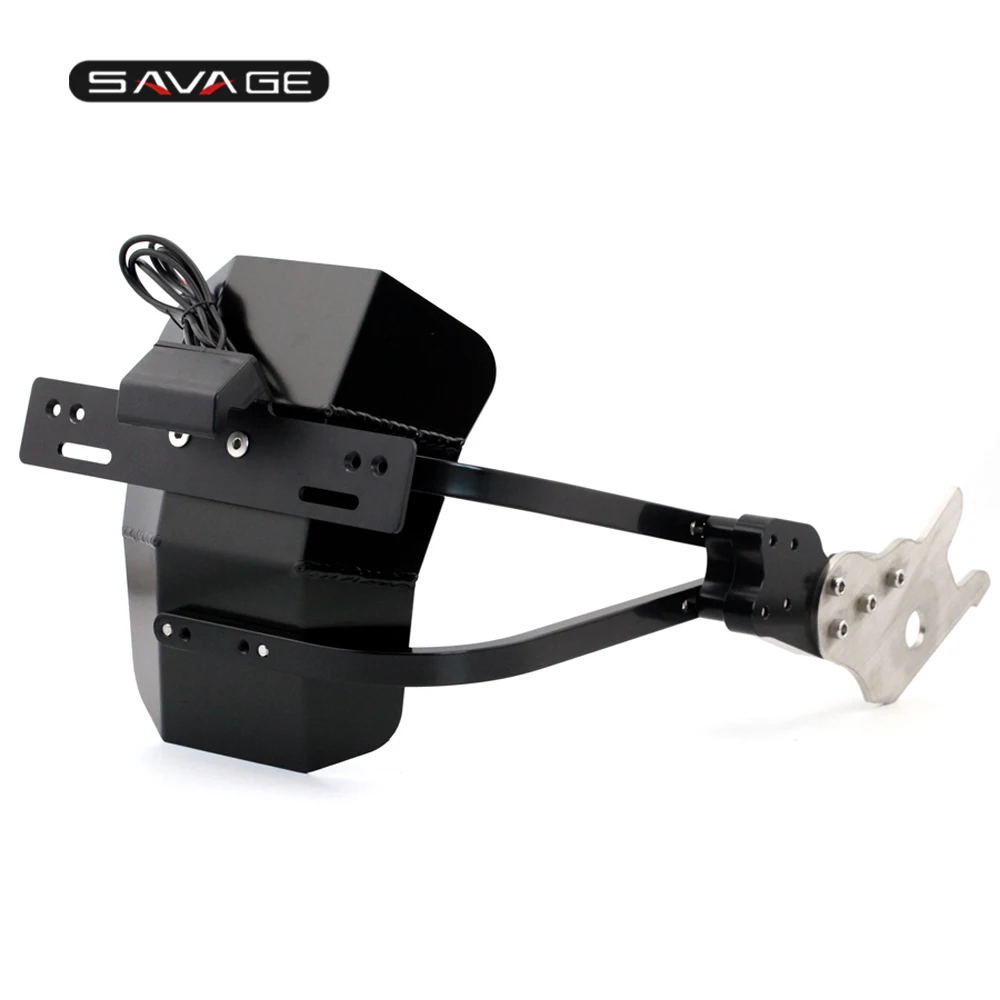 

Rear Fender Mudguard Registration License Plate Frame Holder For KAWASAKI Z 800 Z800 2013-2016 14 15 Bracket Tail Tidy LED Light