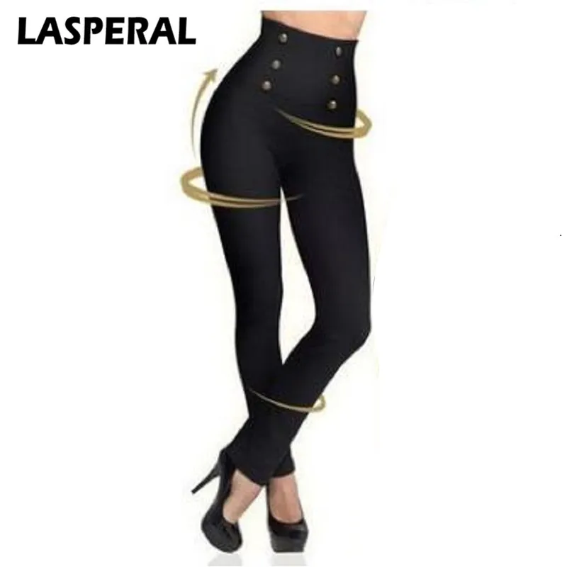 

LASPERAL Sexy Legging Pant Women Fashion High Waist Legging Bottoms Female Autumn Bodycon Pants Sport Skinny Push Up Joggers