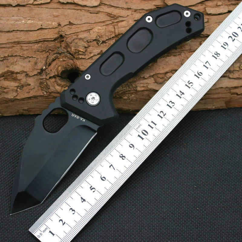 New KA BAR Folding Knife 440 Steel Blade Pocket Survival Knifes Hunting Tactical Knives Camping