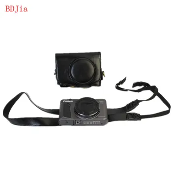 

NEW PU Leather Camera Case Bag Cover for Canon PowerShot SX740 SX730 SX720 With Shoulder Strap,3 Colors for choose,Free Shipping