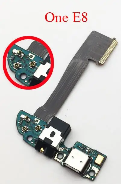 USB микро док-станция зарядное устройство зарядный порт разъем микрофонная плата Flex для htc One M7 M8 E8 Dual M9 Plus M9+ M10 10 - Цвет: One M8 Dual  E8