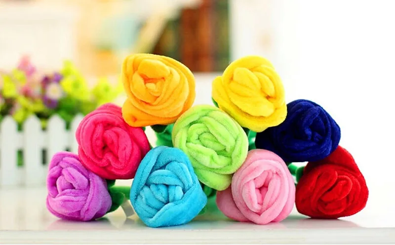 Baby Crib 8 pcslot Rose Sun flowers stuffed plants baby bed decoration artificial flowers for decorative buckle curtain (9)