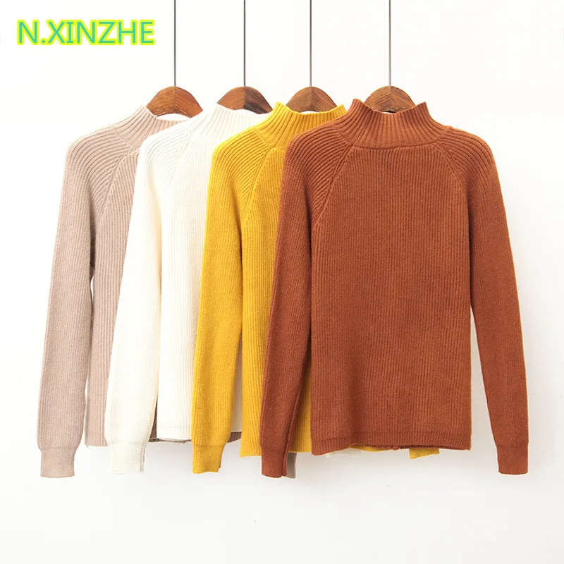 2019 women clothing long sleeve hollow out solid sweater short Tops Female casual fashion slim pullovers knitted jumpers W3129 | Женская