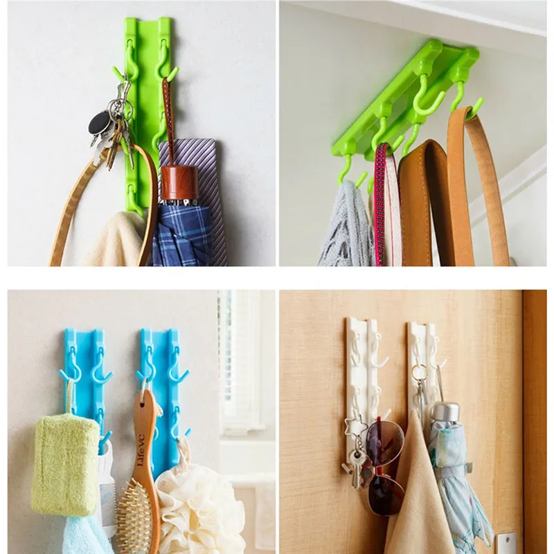 Kitchen Rack Seasoning Ceiling Wall Hanging Rod Storage