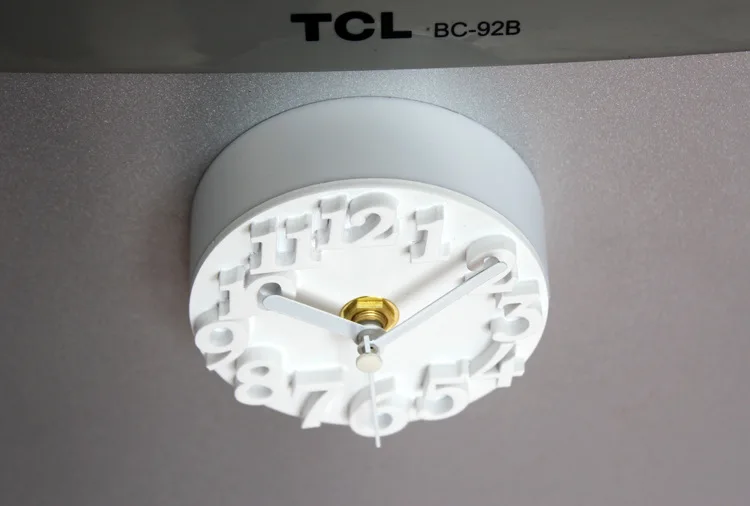 3D стерео цифровые часы на холодильник наклейки для холодильника на магните настенные часы Kitvhen часы персонализированный стикер сообщений домашний декор