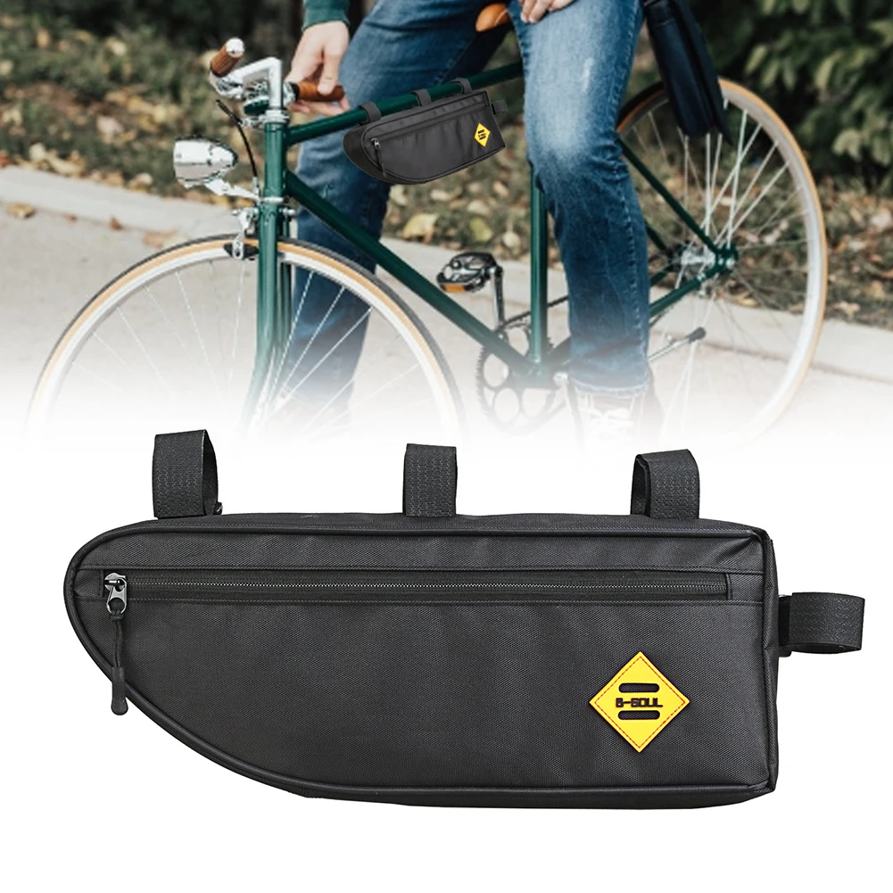 Sale High Quality Bicycle Triangle Bag Front Tube Bike Frame Biking Waterproof Pannier Pouch Cycling Equiment 13
