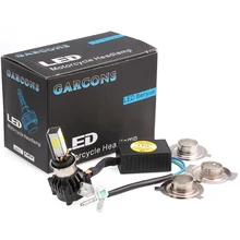 Hi/Lo Motorcycle LED Headlight Bulb 12V Motorcycle Headlight LED Motorbike Bicycle Bike Headlamp fog Lights TDP002