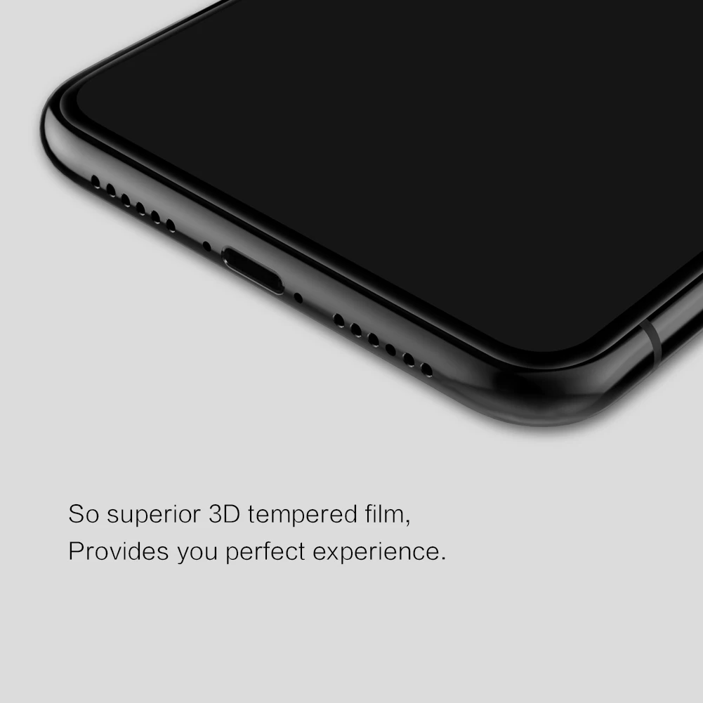 Pаспродажа Nillkin защита экрана для iPhone XR стекло 3D CP + Max полное покрытие закаленное стекло для iPhone XR 6,1